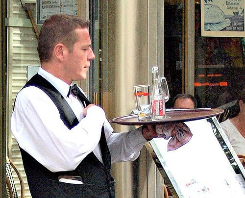 waiter photo